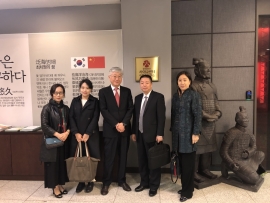 广州市外事办公室访问中国友好中心（18.04.23）