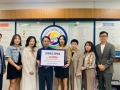 상하이여성경제인회, 한국학교에 발전기금 2만元 전달