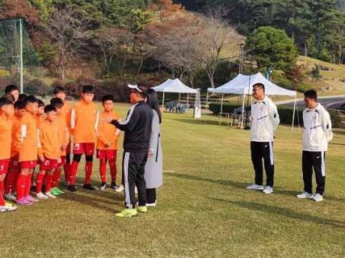 축구학과, 중국 광저우 유소년 축구 훈련 프로그램 연수